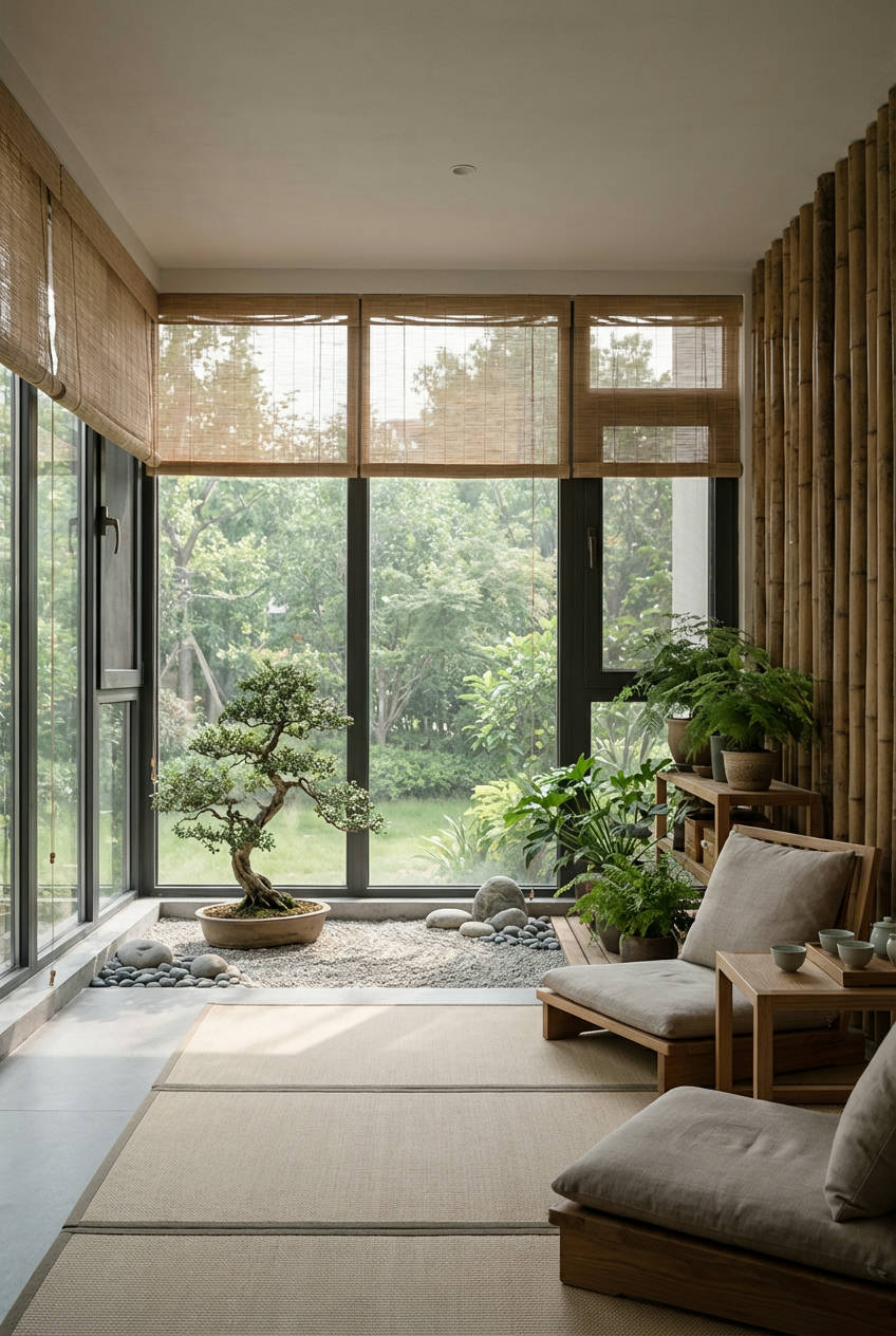 Zen Garden Sunroom
