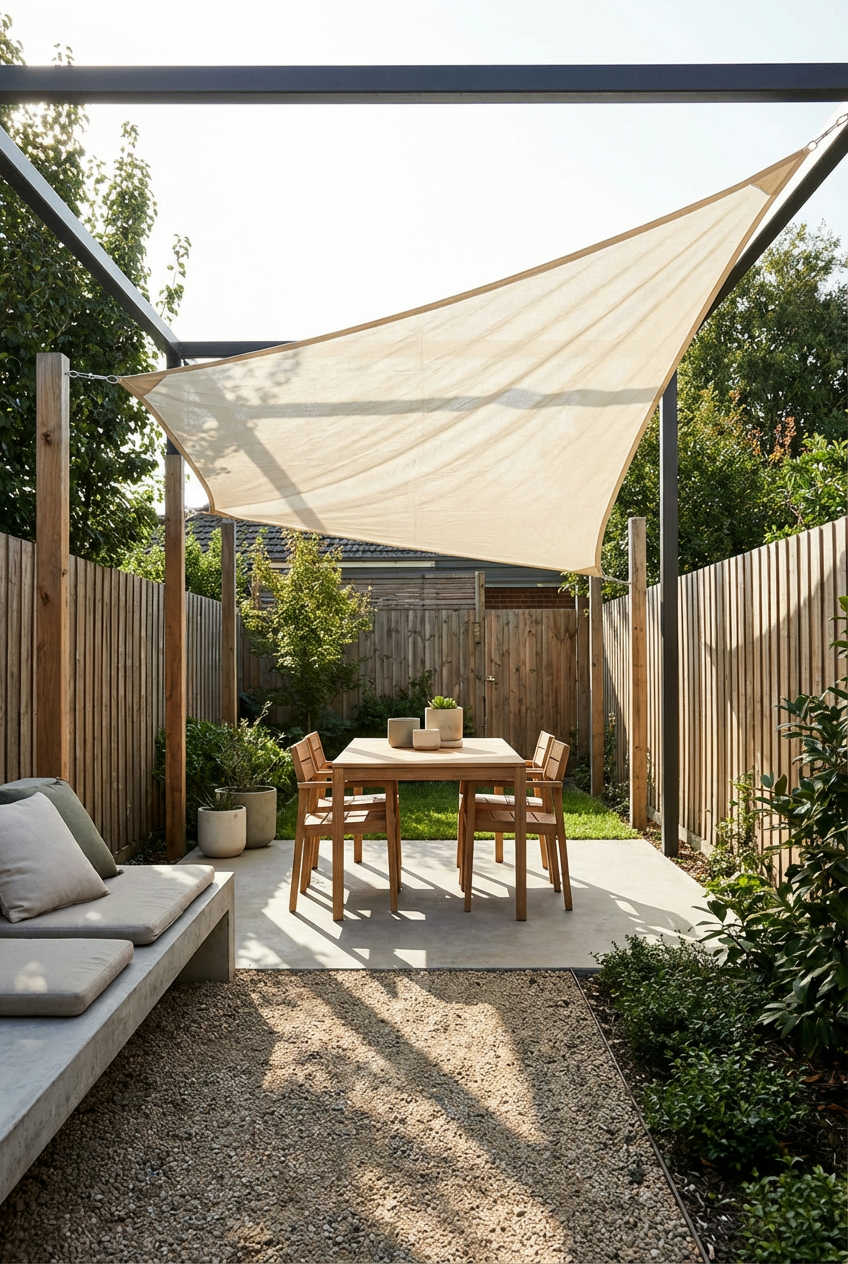 Shade Sails for Modern Protection