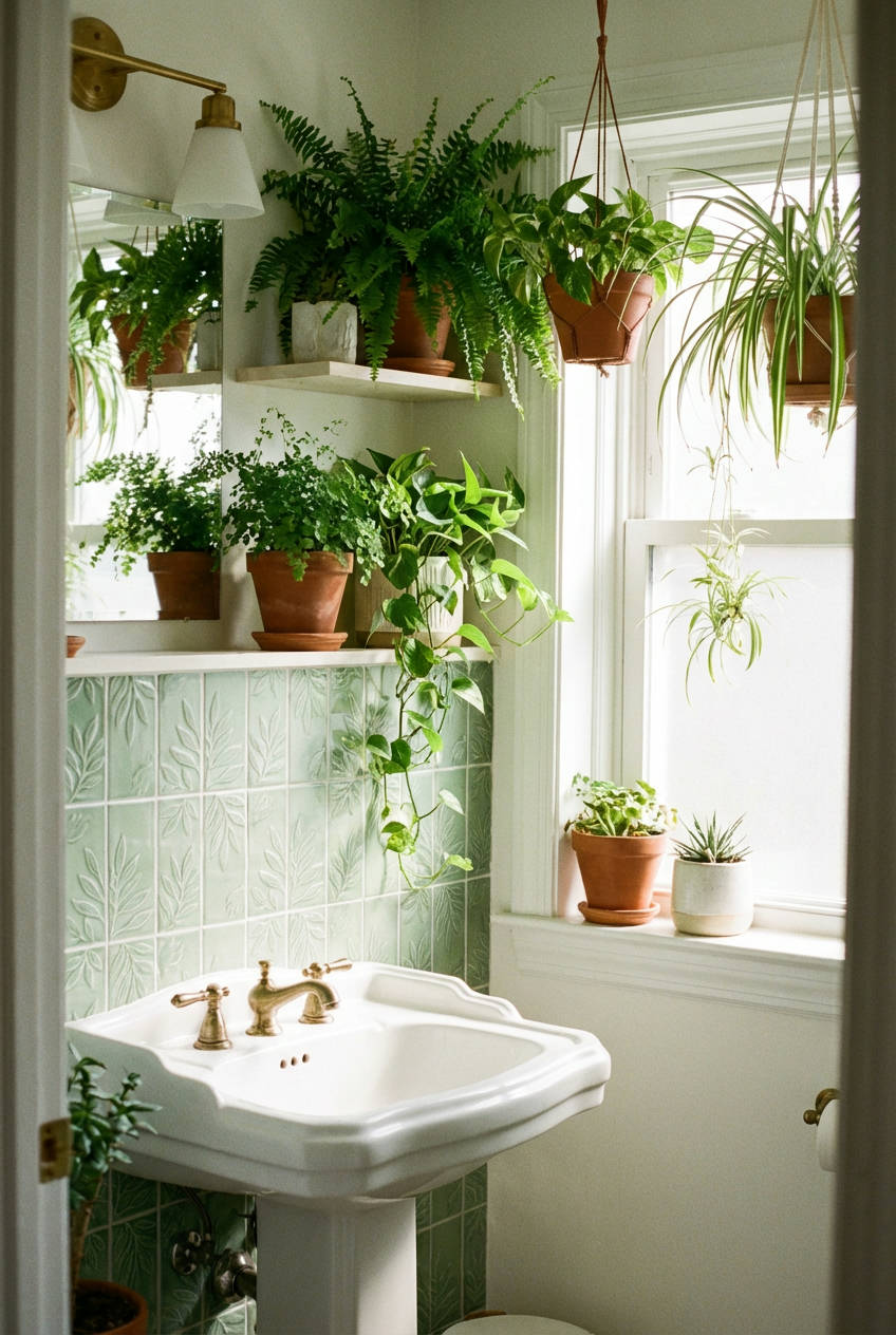 Green Oasis with Indoor Plants