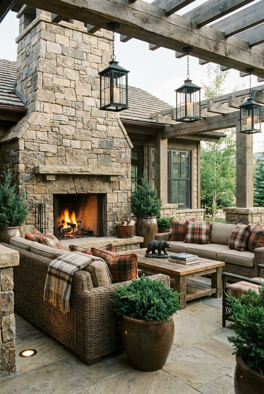 Modern Mountain Lodge Warmth
