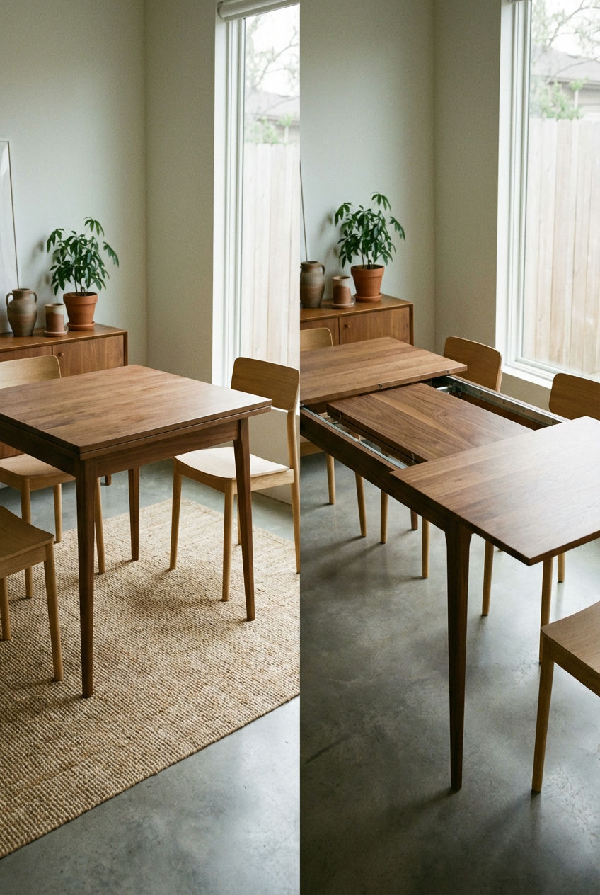 Dynamic Expandable Dining Tables