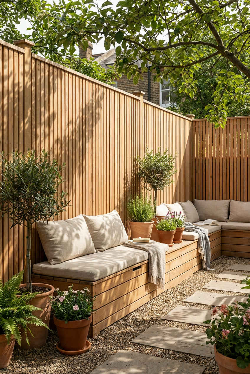 Integrated Seating Fences
