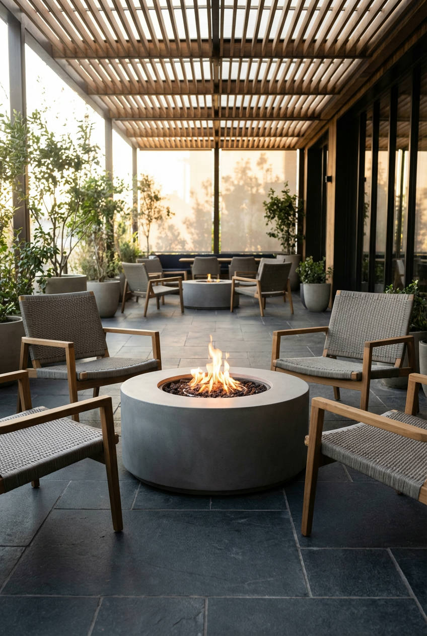 Modern Concrete Bowl