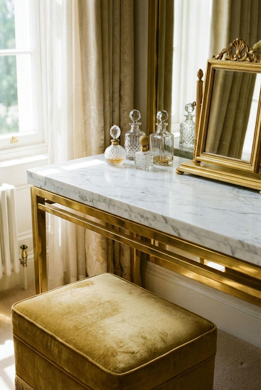 Opulent Marble & Gold