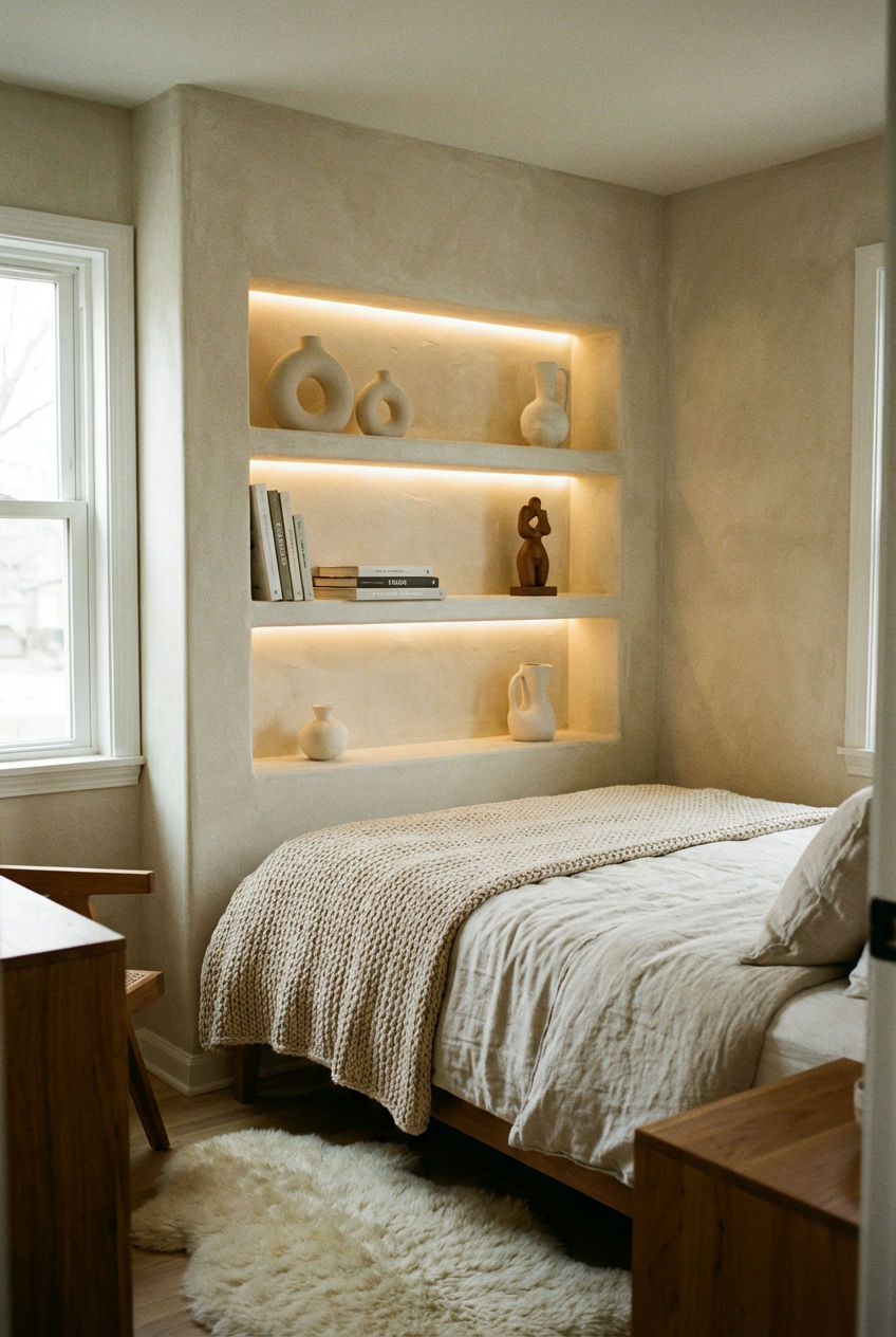 Display Niches and Recessed Shelves