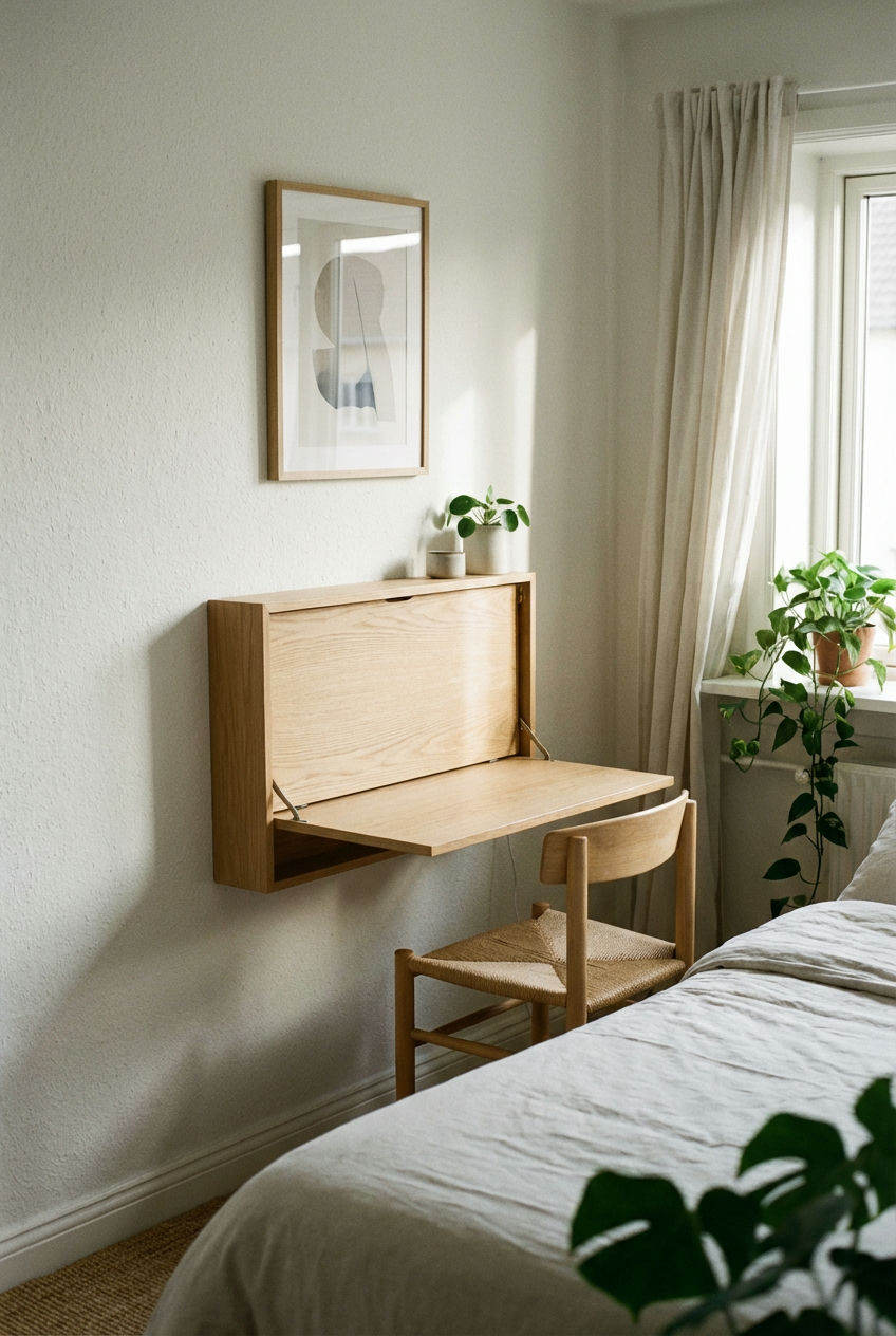 Multifunctional Wall-Mounted Desk