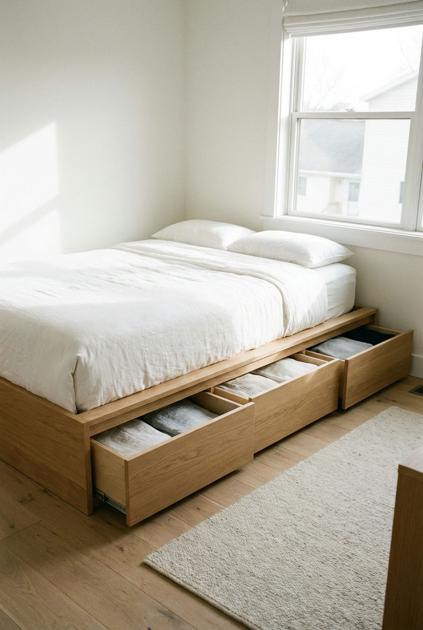 Clever Under-Bed-Compartments