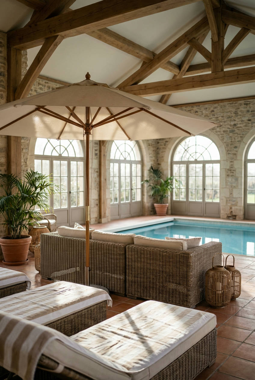 Resort-Style Lounge Area
