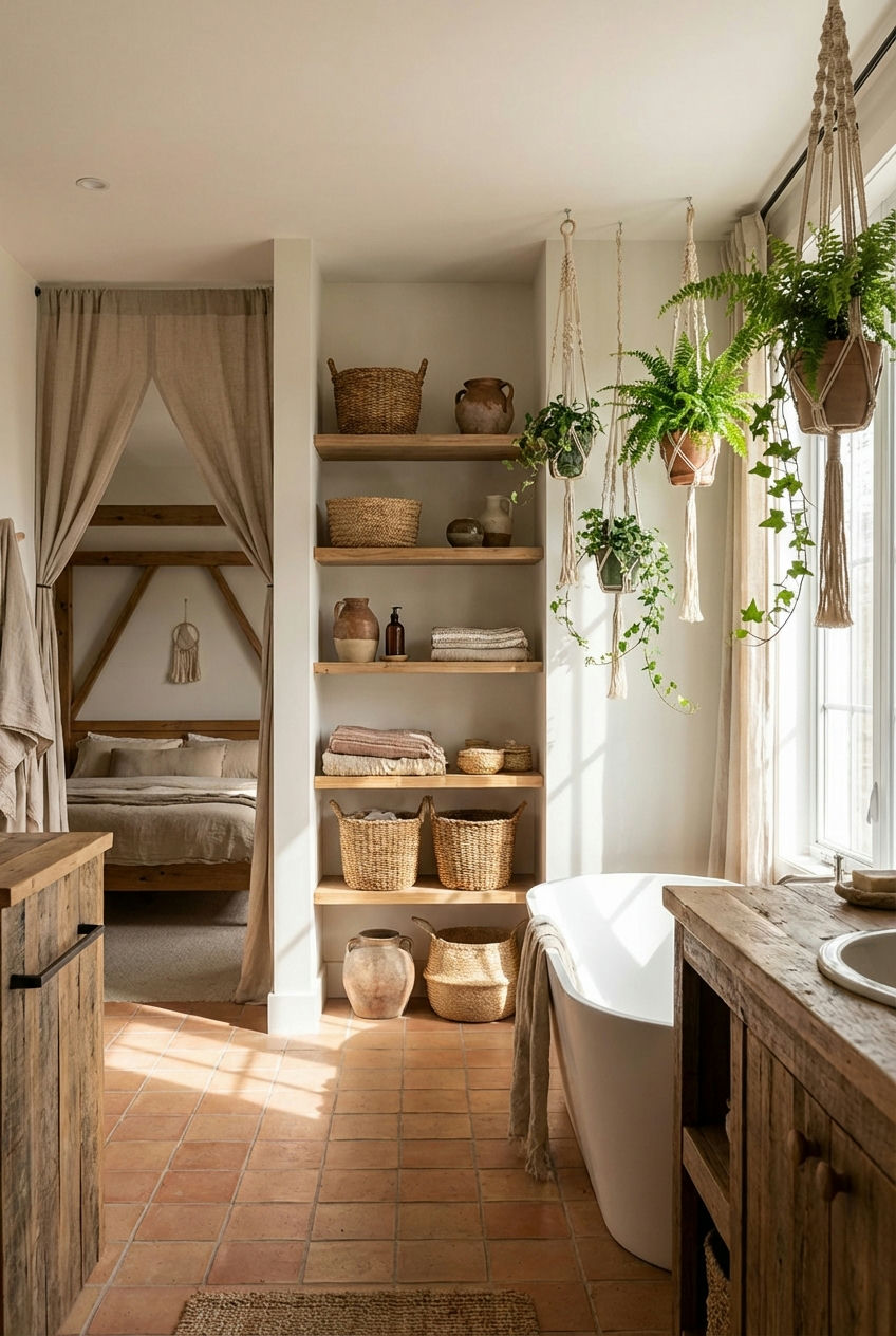 Boho Bathroom Connect: En Suite Vibes