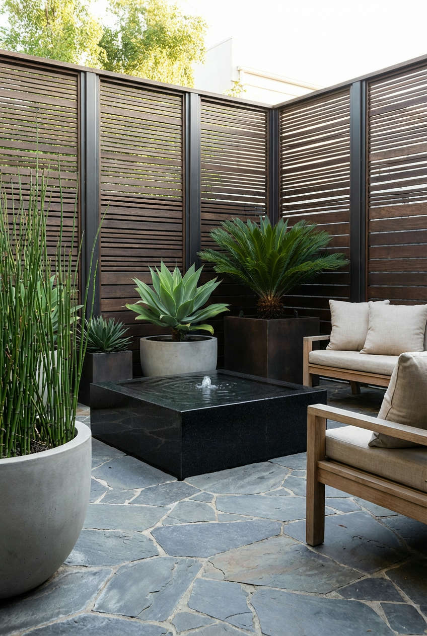 Contemporary Courtyard Designs