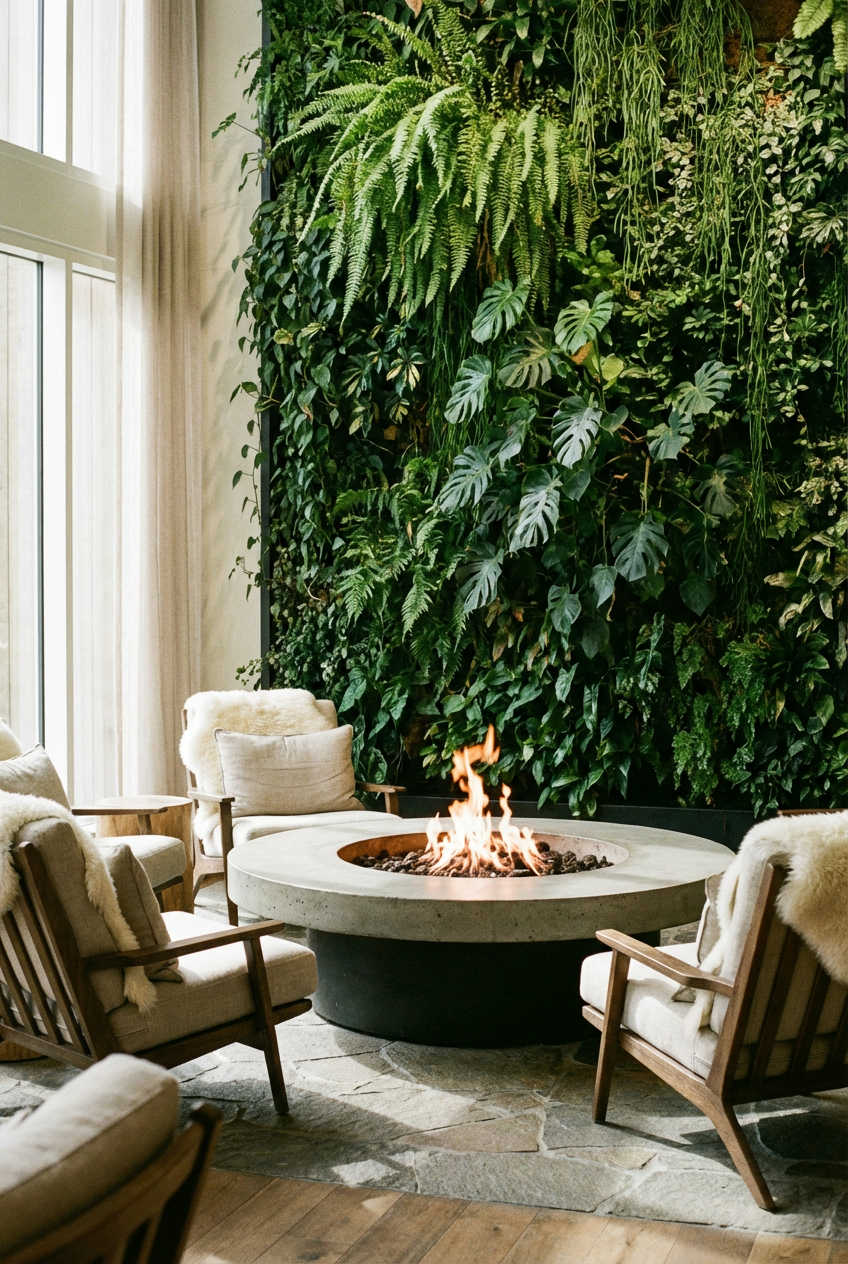 Rustic Pallet Seating Area