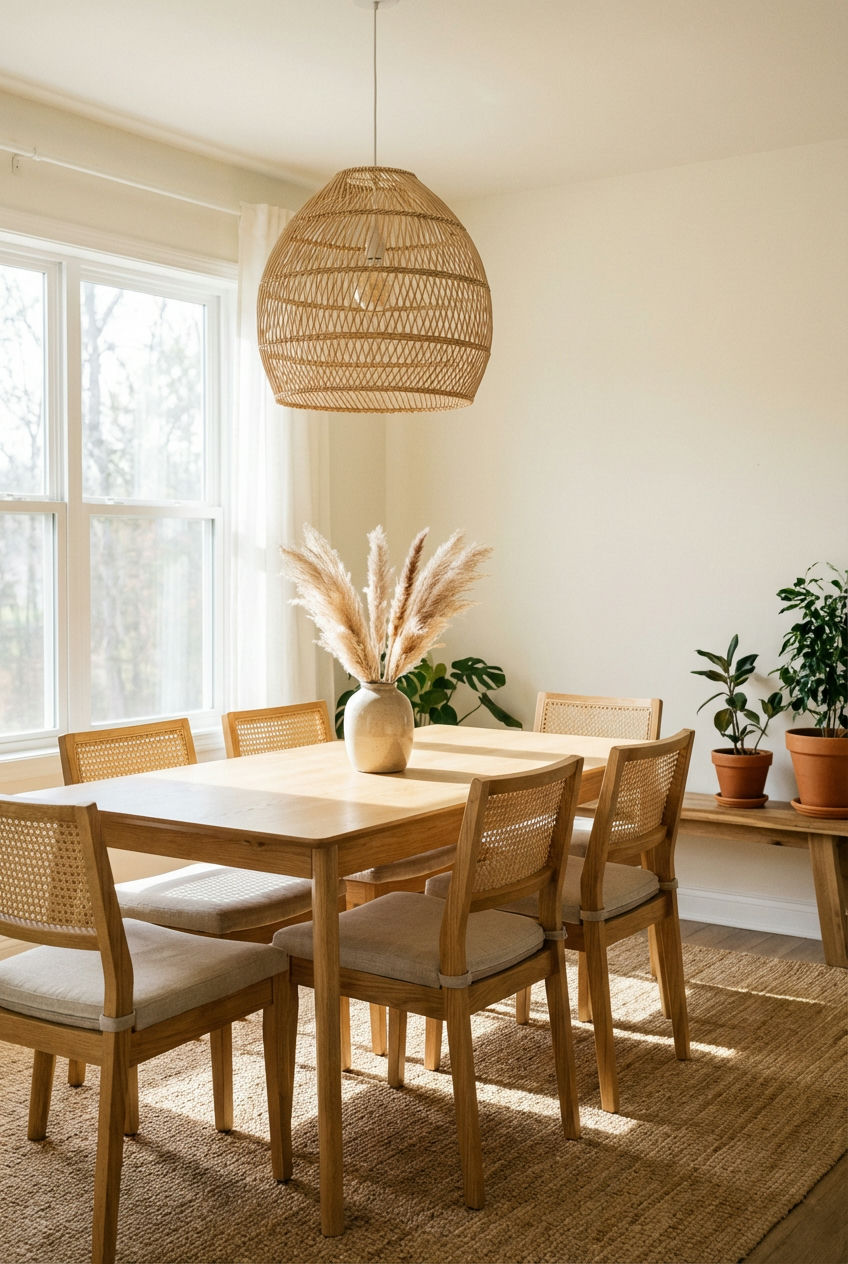 Woven Rattan or Cane Accents