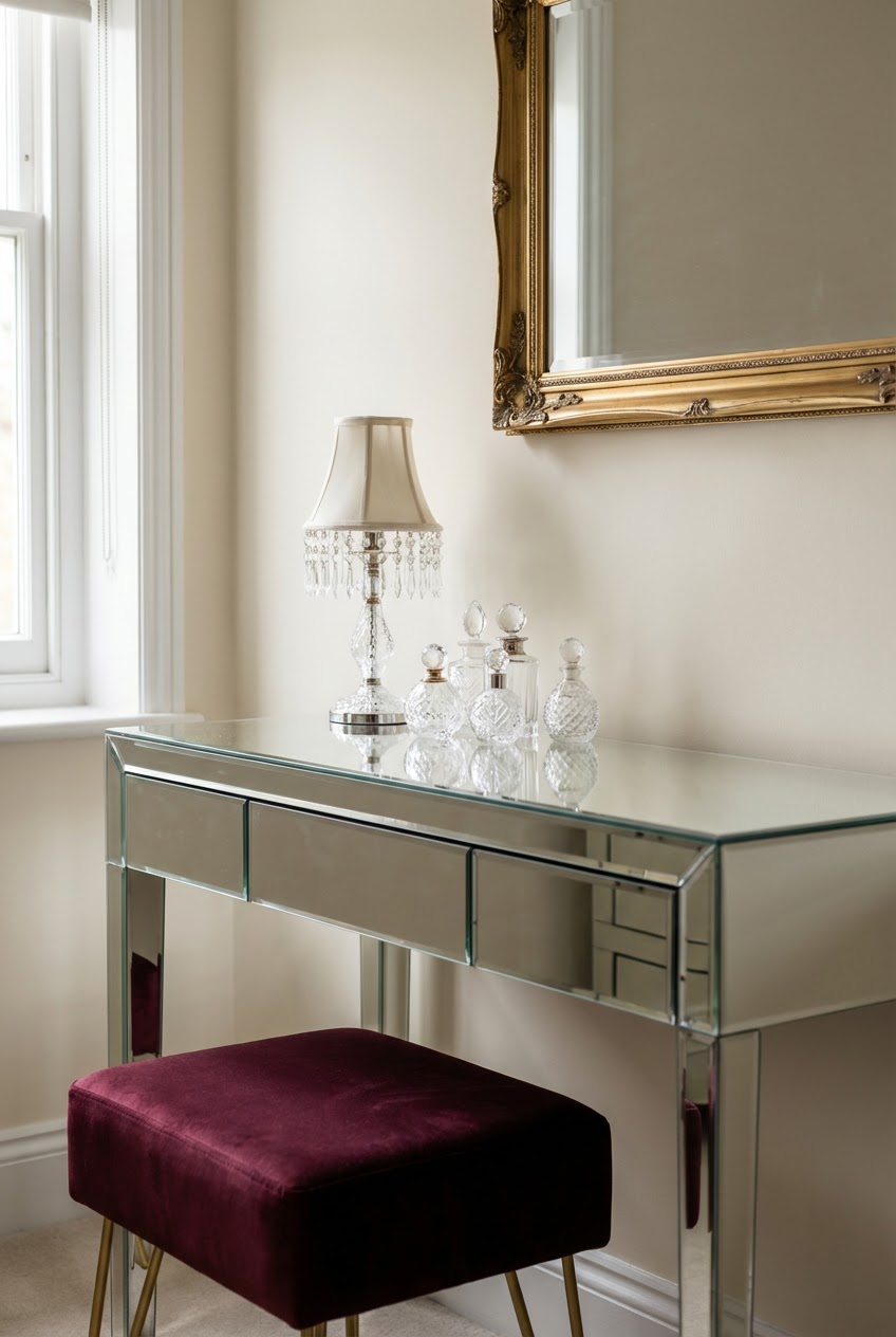 Glamorous Mirrored Finish