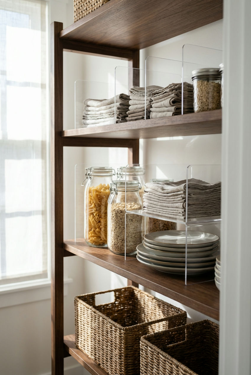 Acrylic-Shelf-Dividers