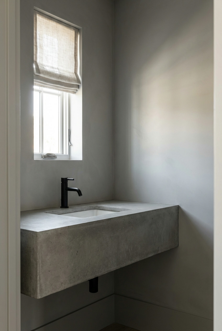 Minimalist Modern with Concrete