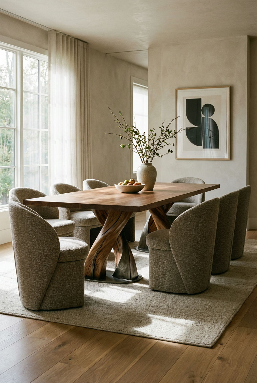 Sculptural Dining Tables