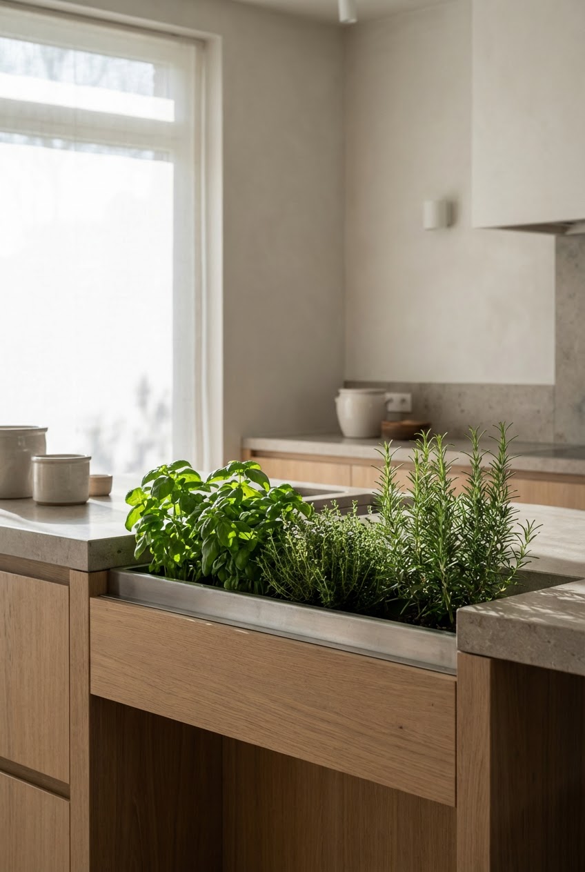 Integrated Herb Garden