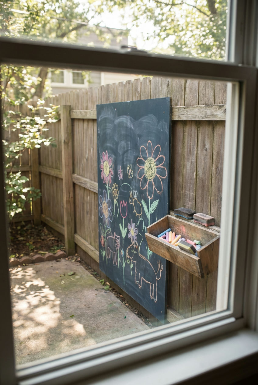 Chalkboard Walls for Kids' Creativity