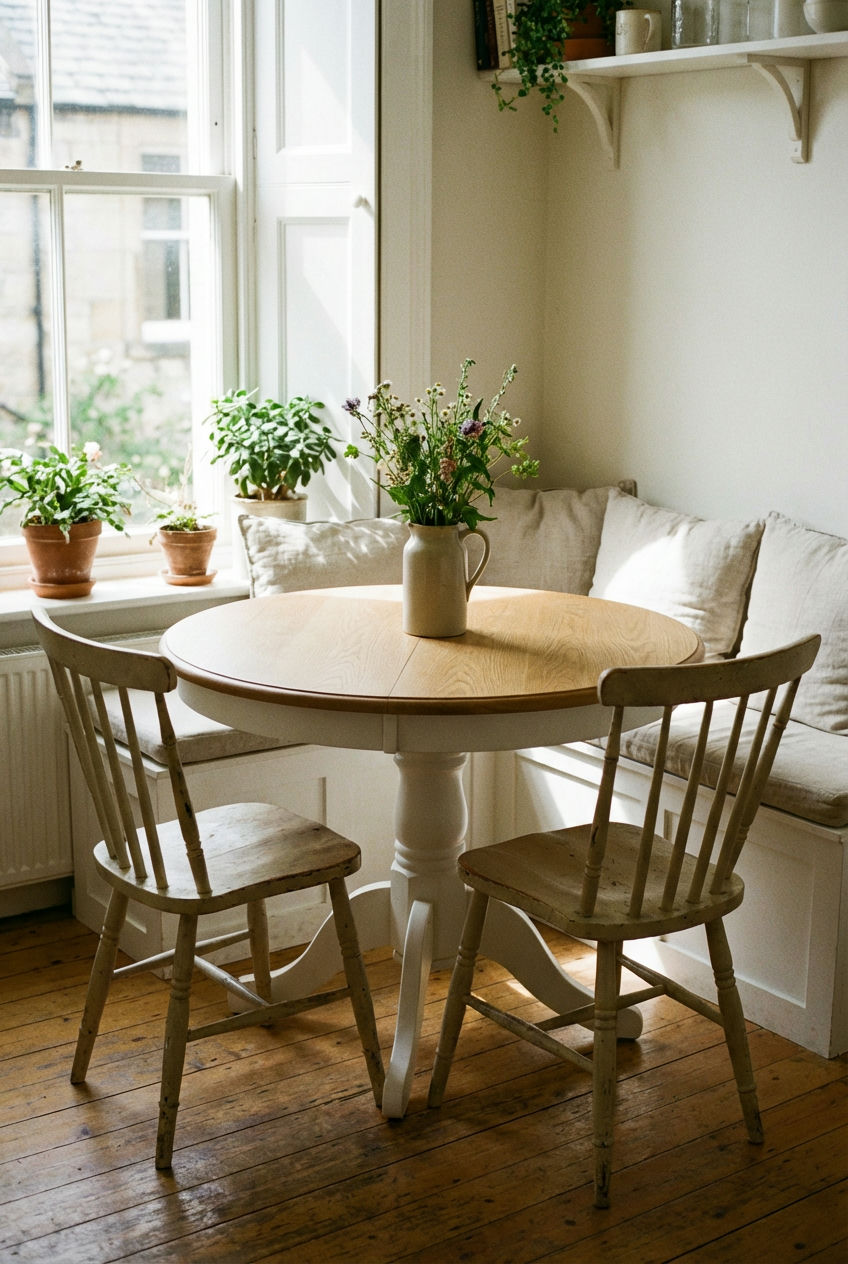 The Compact Round Table for Small Spaces