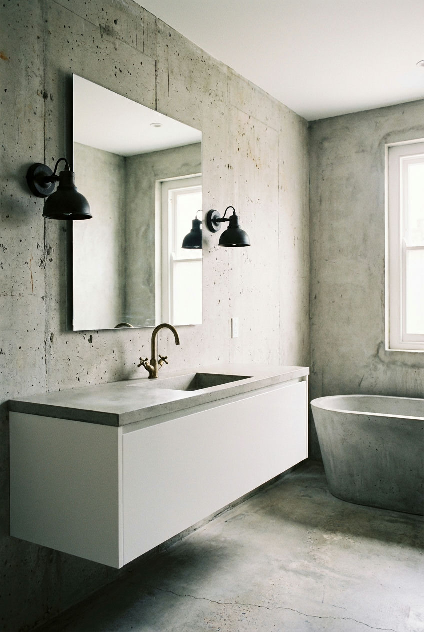 Raw Concrete Finishes