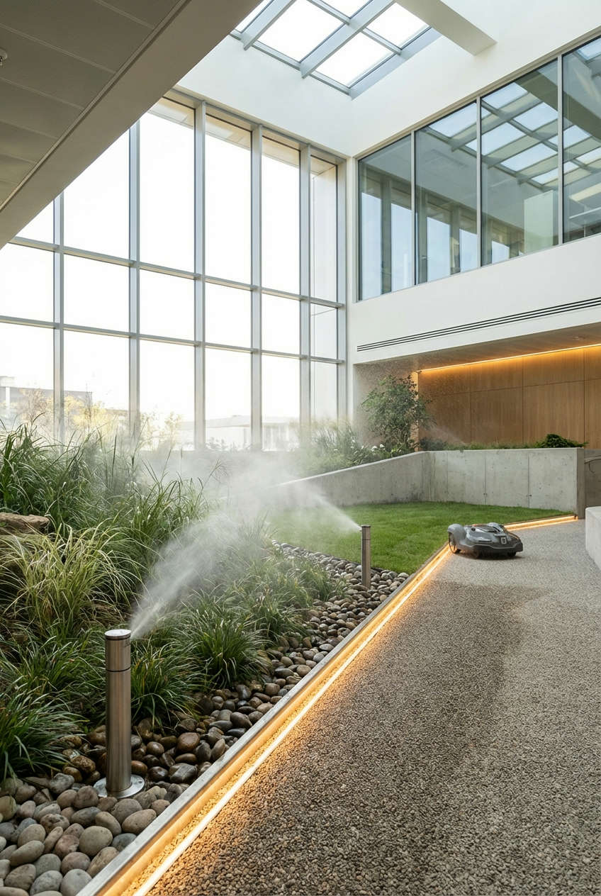 Smart Tech Integrated Garden
