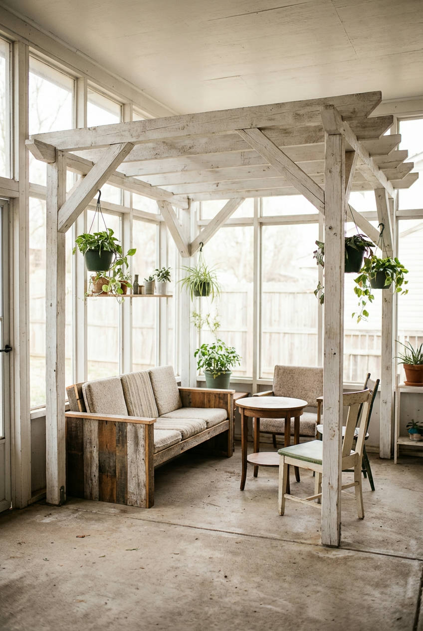 DIY Pergola on a Budget