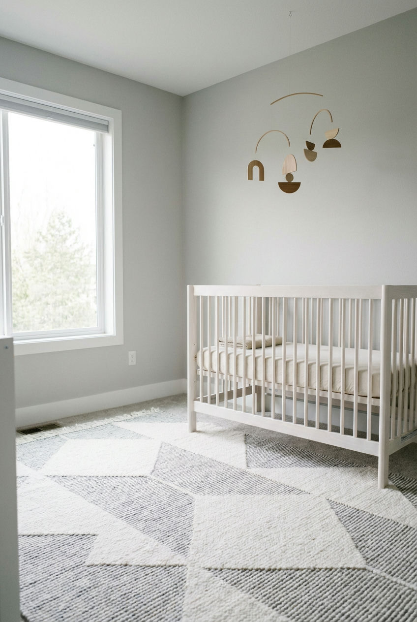 Modern Minimalist Gray & White