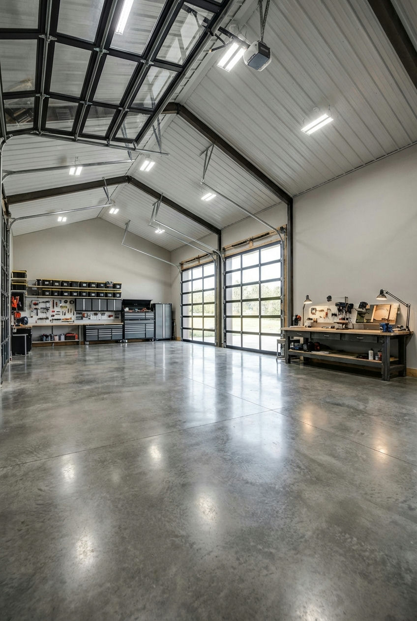 Integrated Garages and Workshops