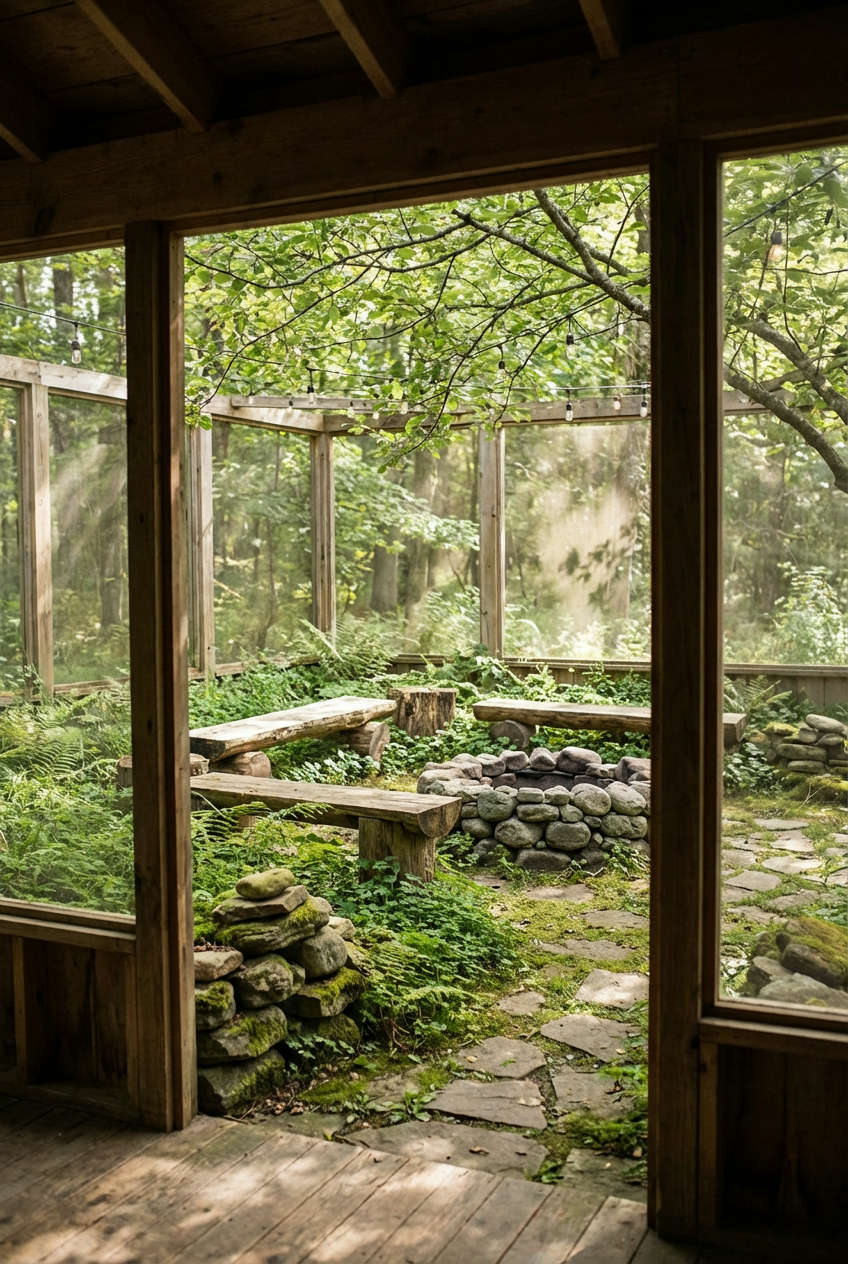 Rustic Woodland Escape