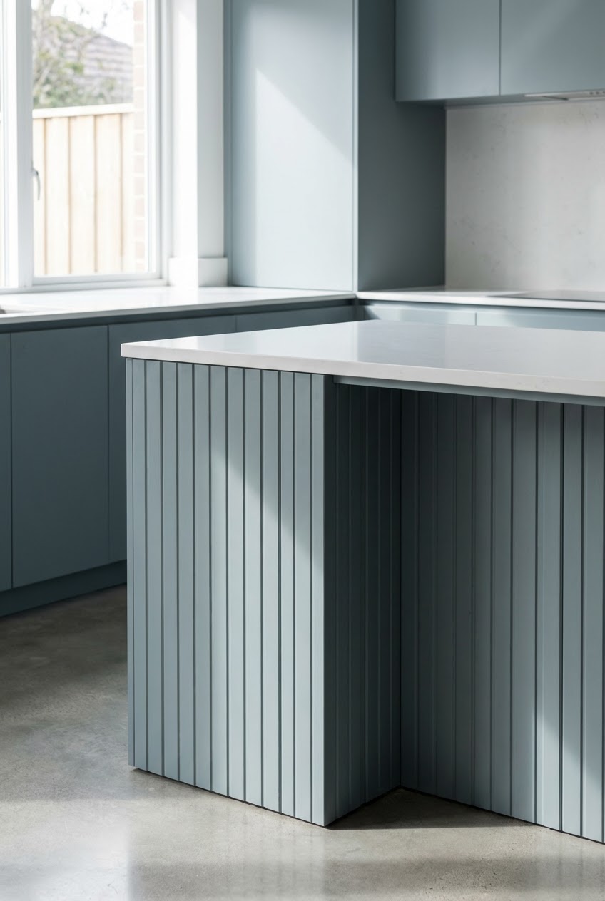 Contemporary Fluted Detail