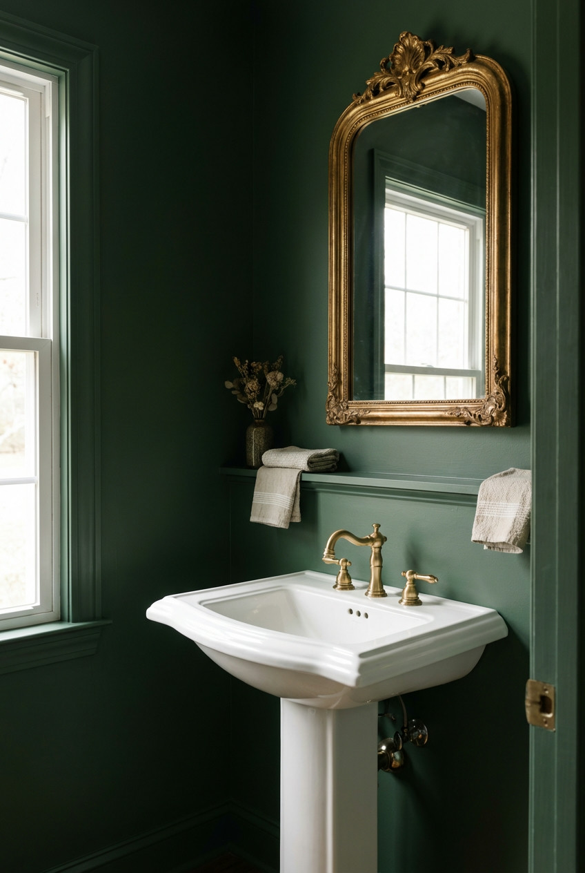 Fresh Green & Gold Oasis
