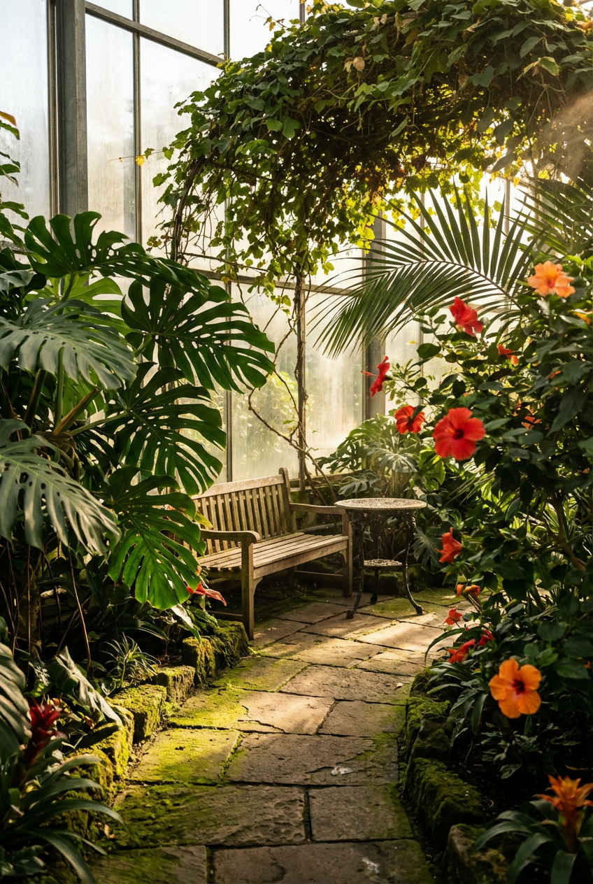 Bold & Beautiful Tropical Retreat
