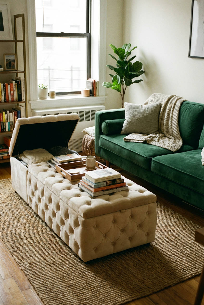 Multifunctional Ottomans and Benches