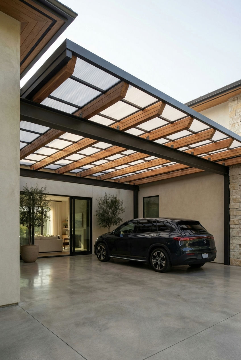 Pergola as a Carport Alternative