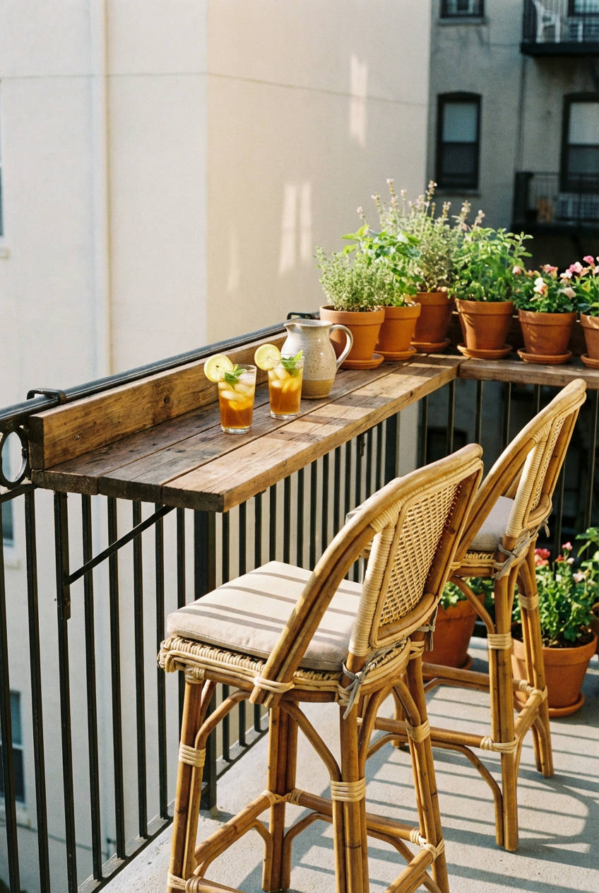 Balcony Bar Setup