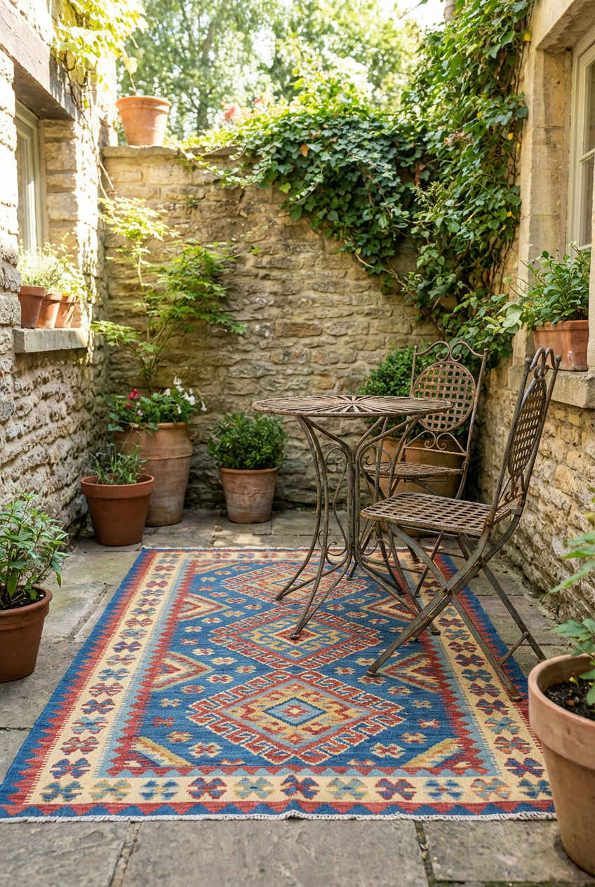 Outdoor Rugs to Define Zones