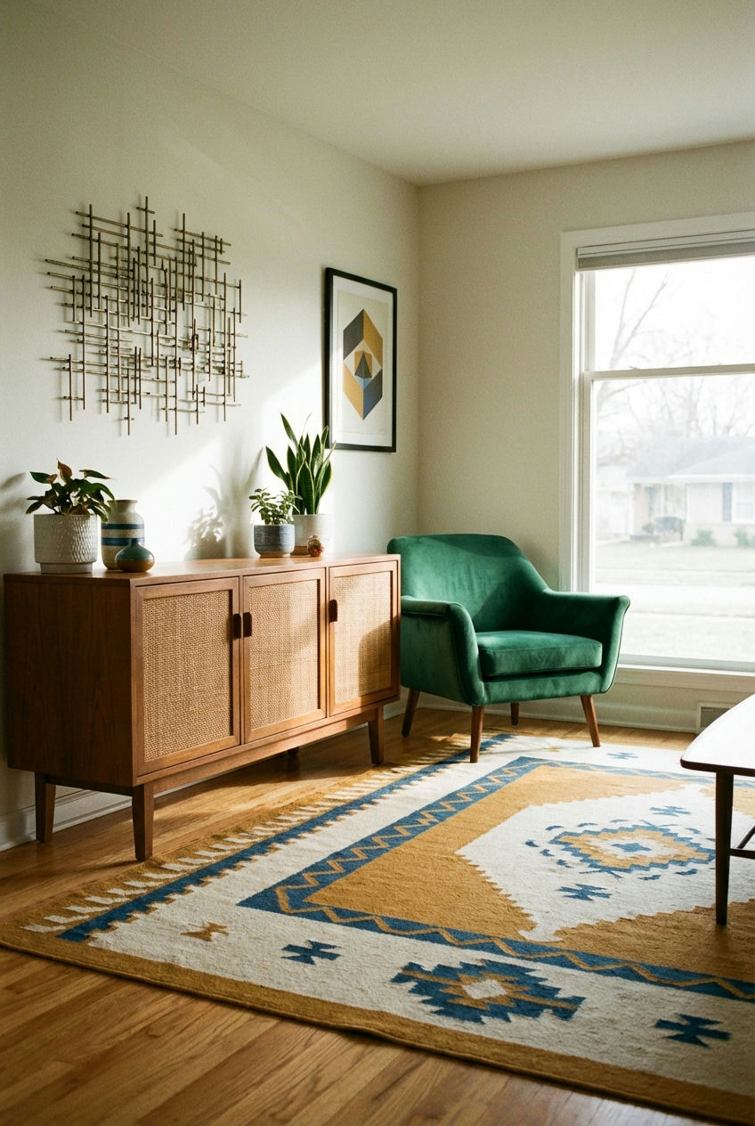 Mid-Century Modern Revival with a Twist