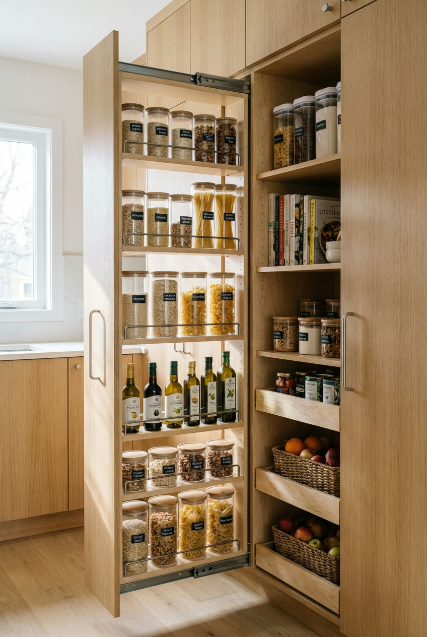 Pull-Out Pantry-Tower