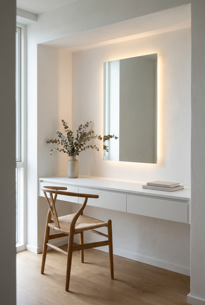 Sleek Built-in Unit
