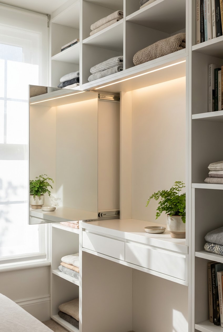 Integrated Storage Nook