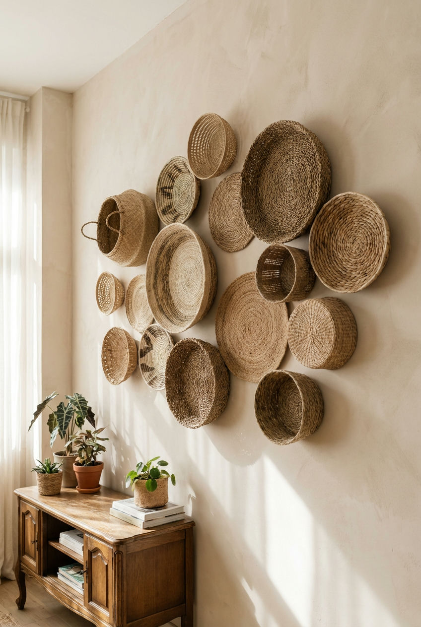 Basket Walls as Art