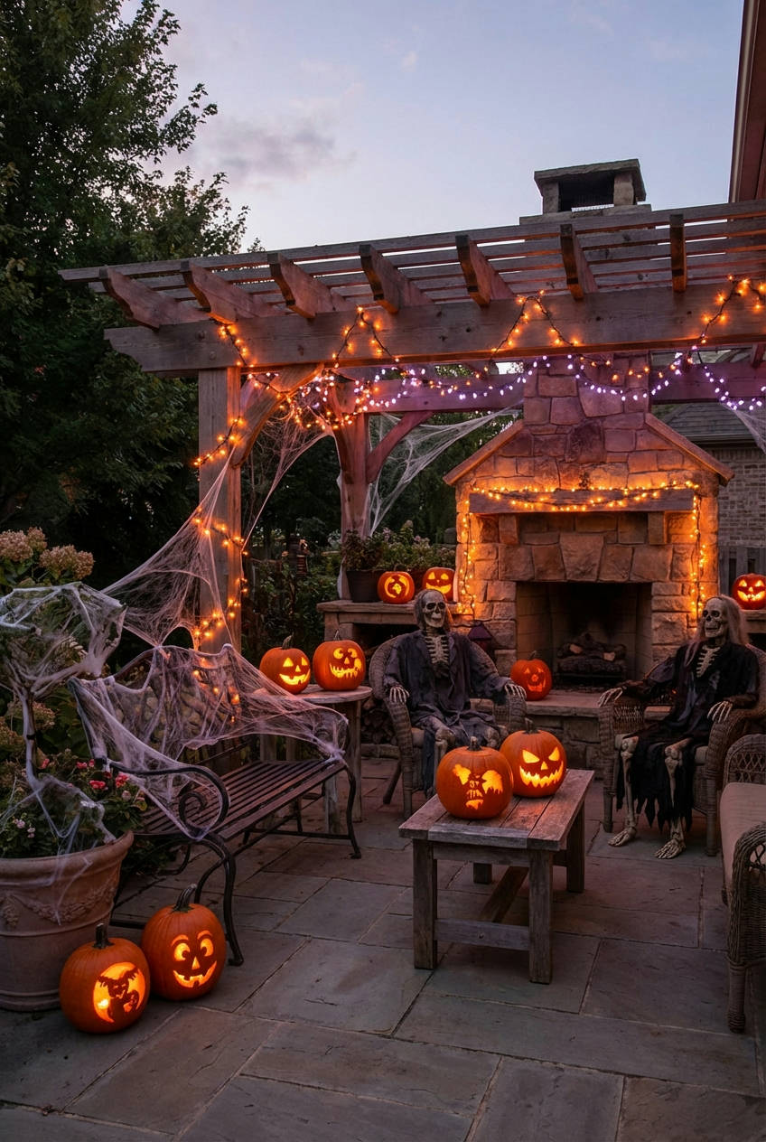 Themed Halloween Decor