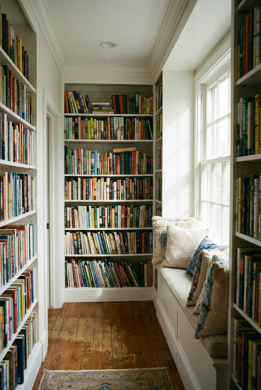 Integrated Book Nook