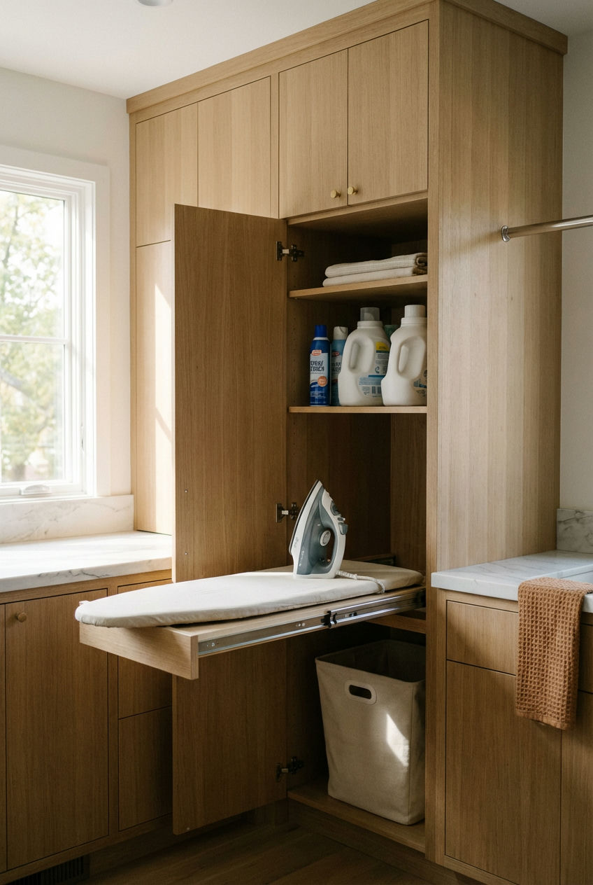 Integrated Ironing Station