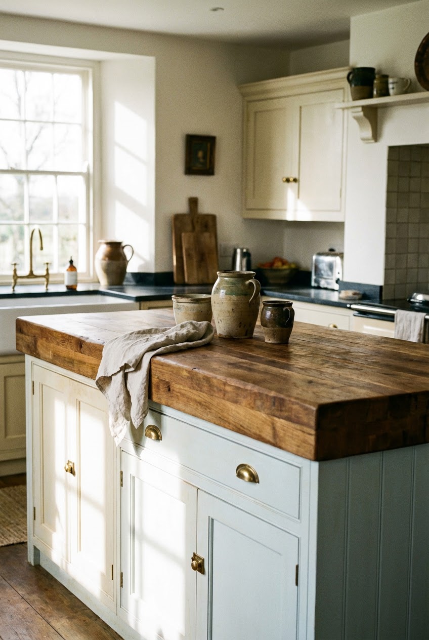 Butcher Block with Charm
