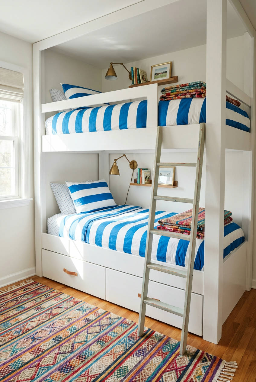 Playful Bunk Beds (Ideas Twin Beds)