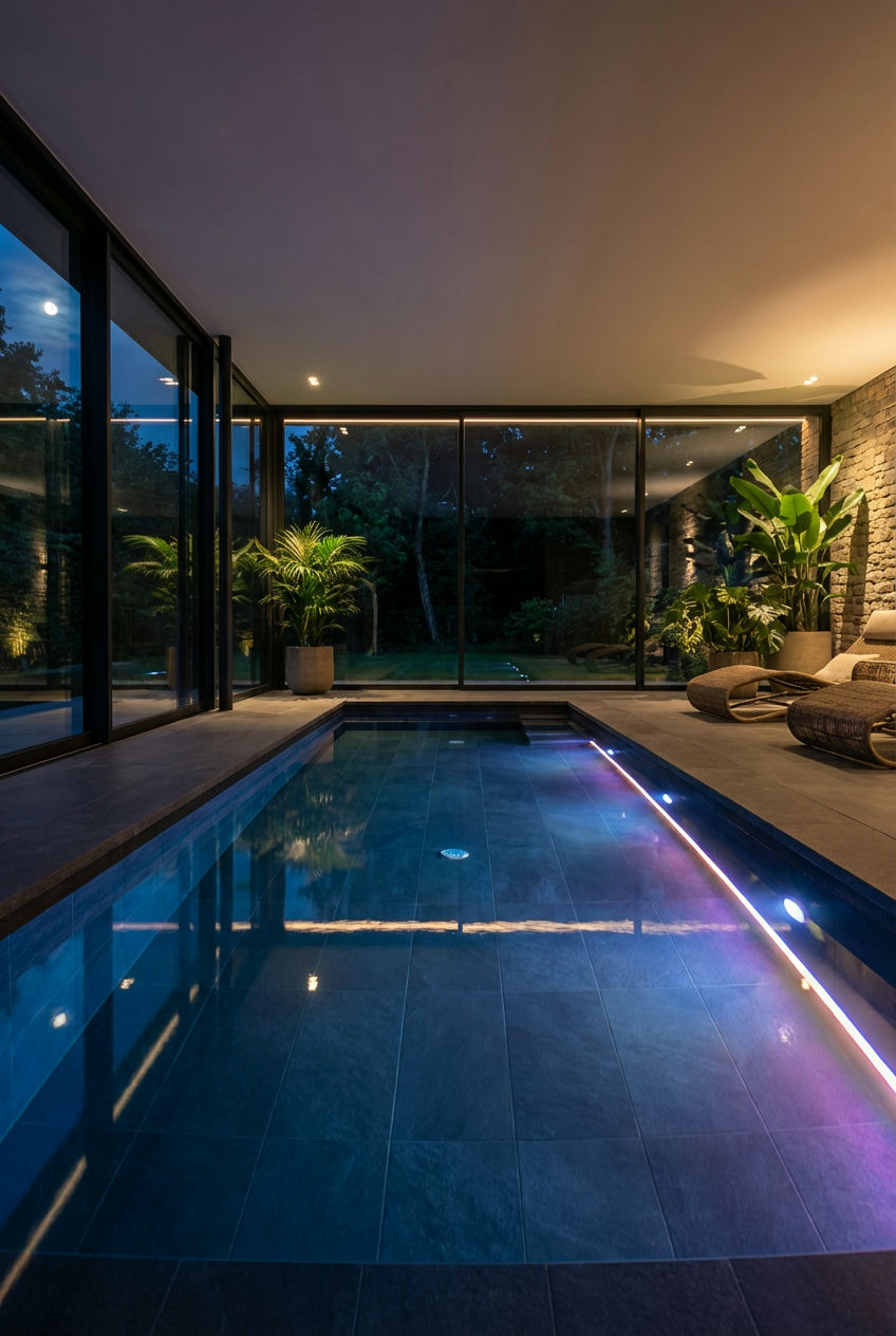 Smart Lighting Pool Perimeter
