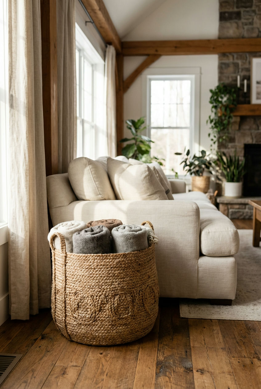 Woven Baskets for Storage