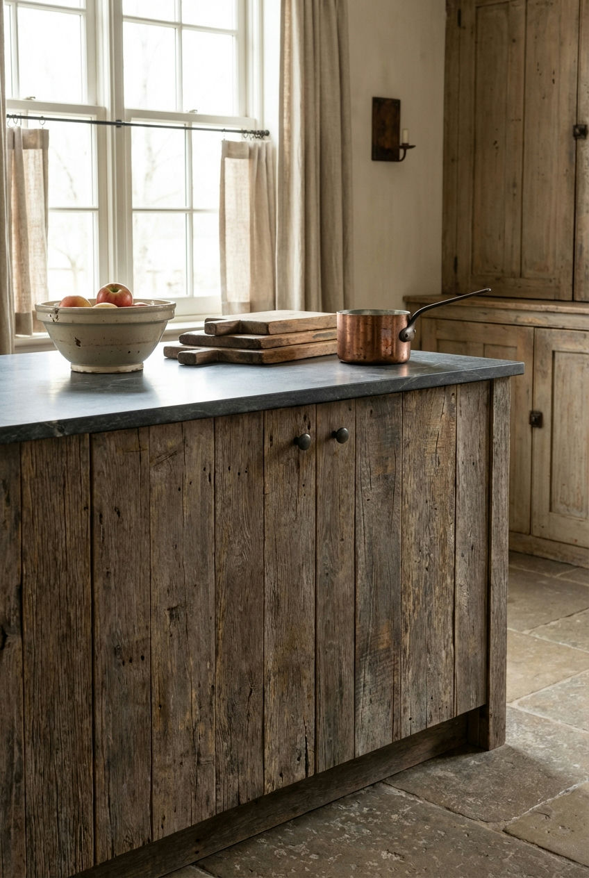 Rustic Farmhouse Island