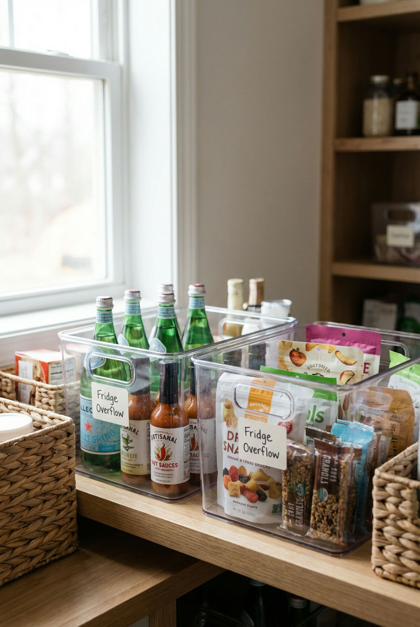 Refrigerator-Overflow-Bins